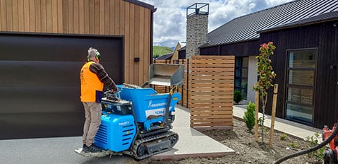 Mini Tracked Dumper Earthmoving