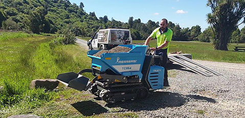 Mini Tracked Dumpers TC95D Earthmoving